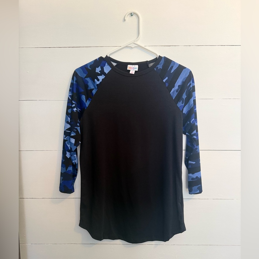 LuLaRoe Black and Blue Randy